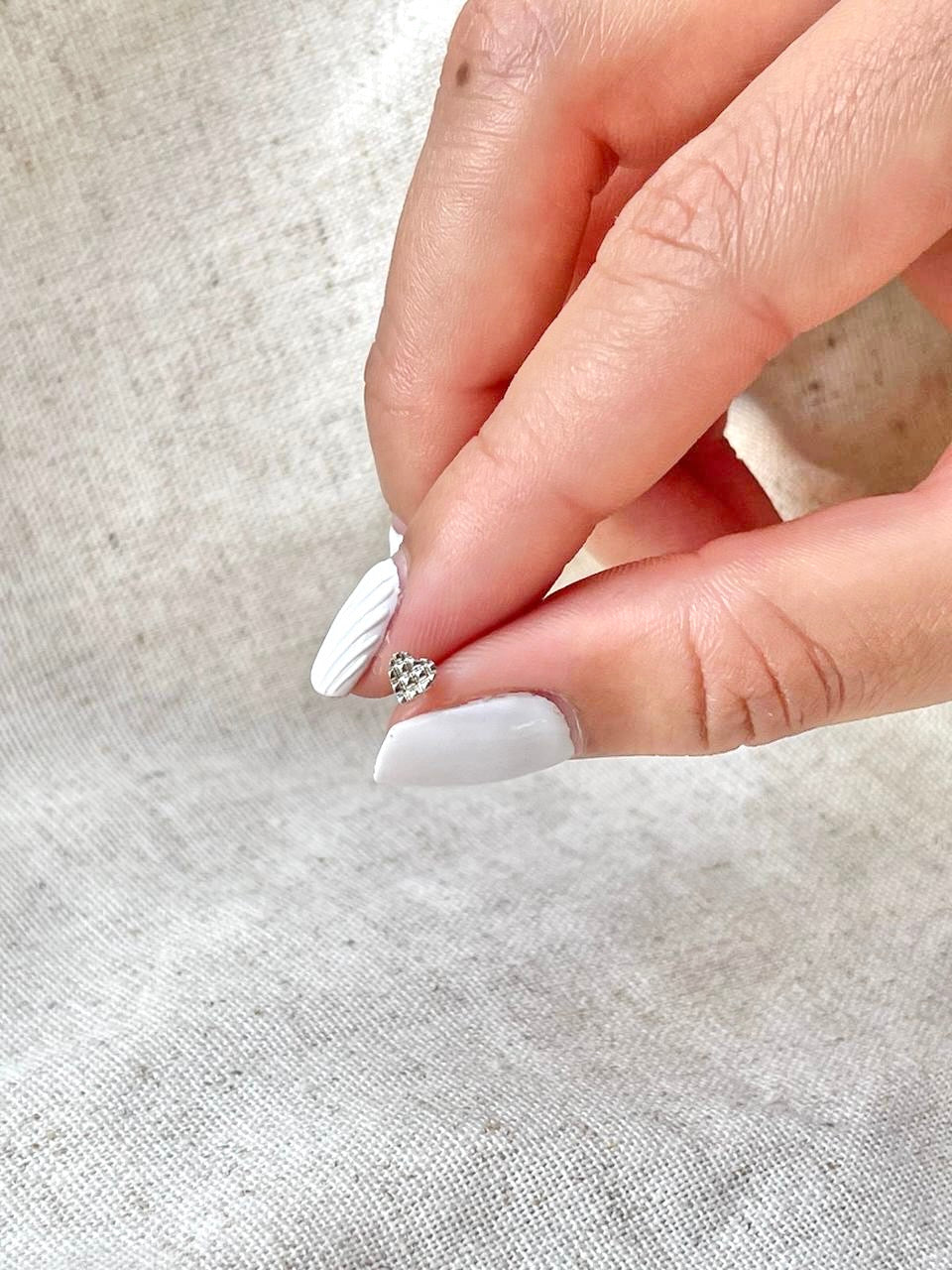 Messy heart piercing