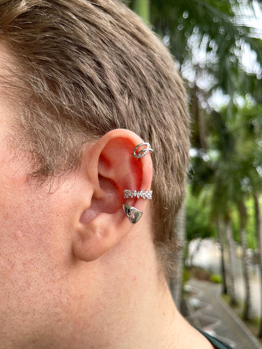 Braid ear cuff