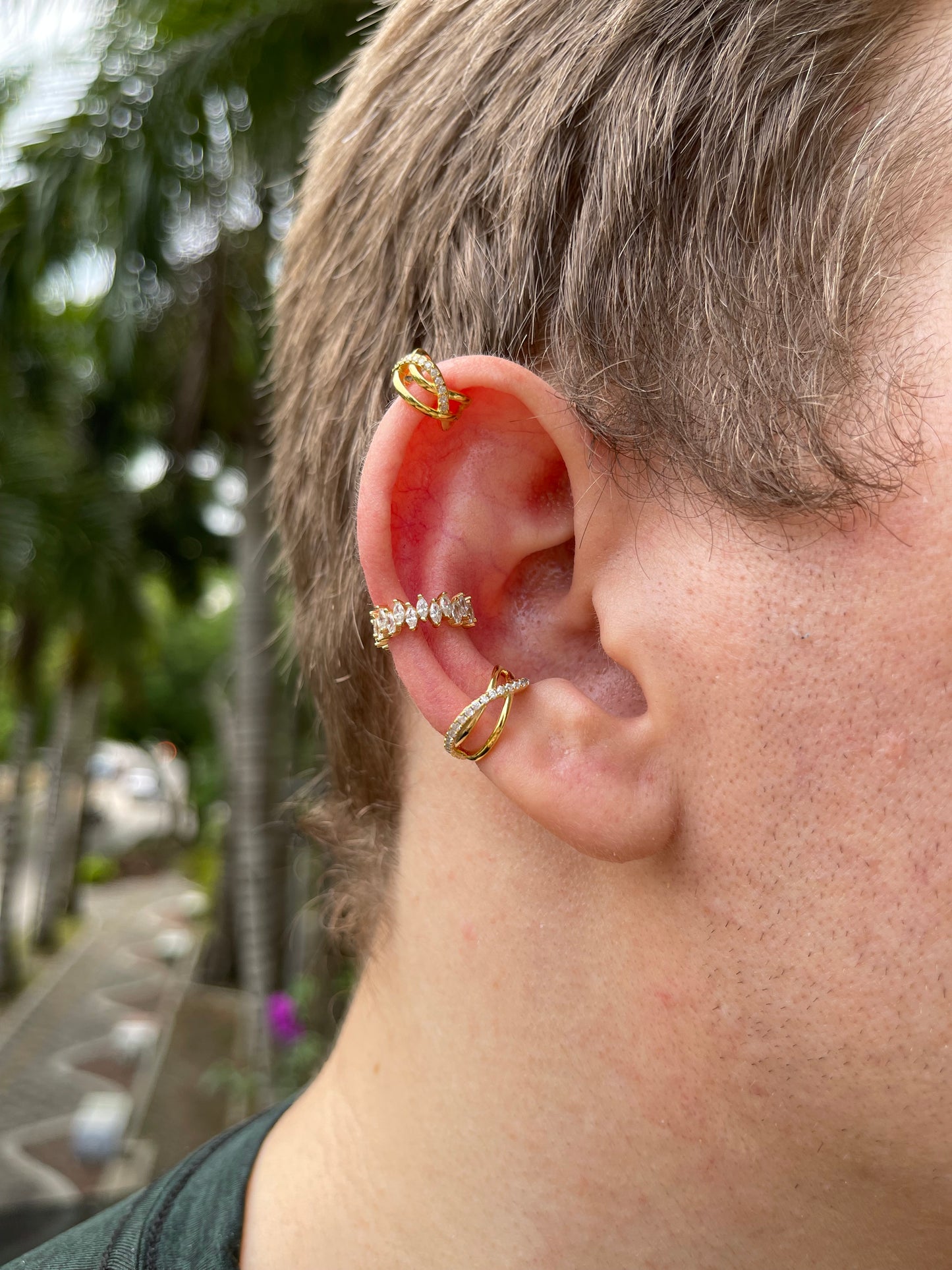 Tears ear cuff