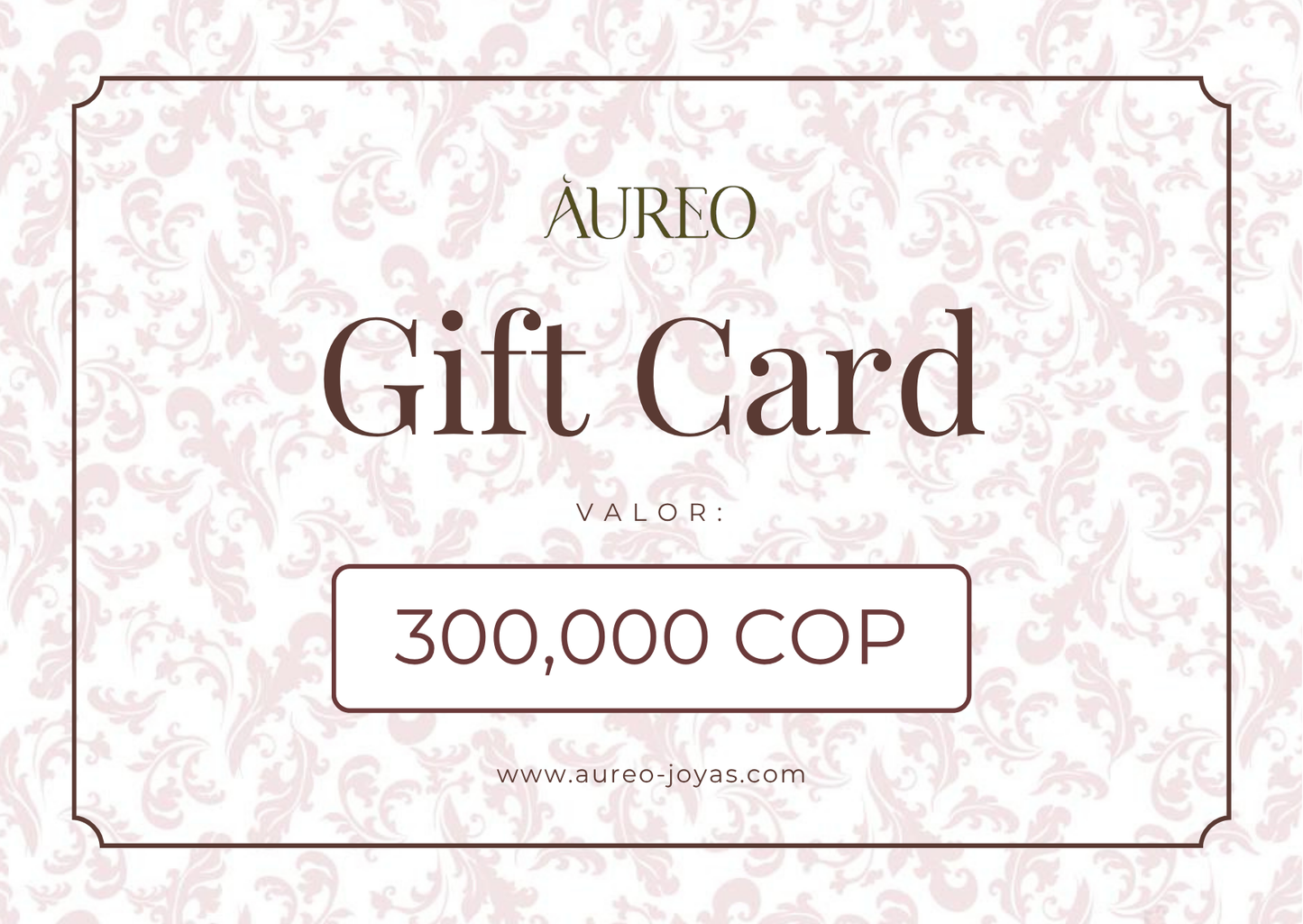 GIFT CARD ÁUREO