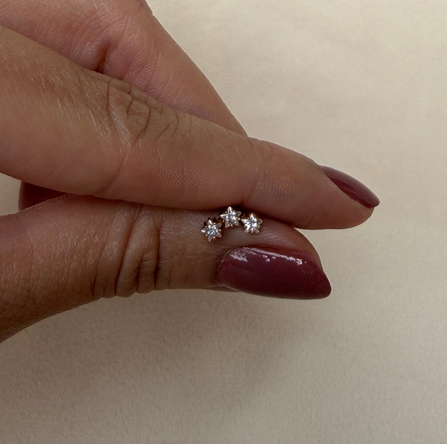 Twinkle trio piercing