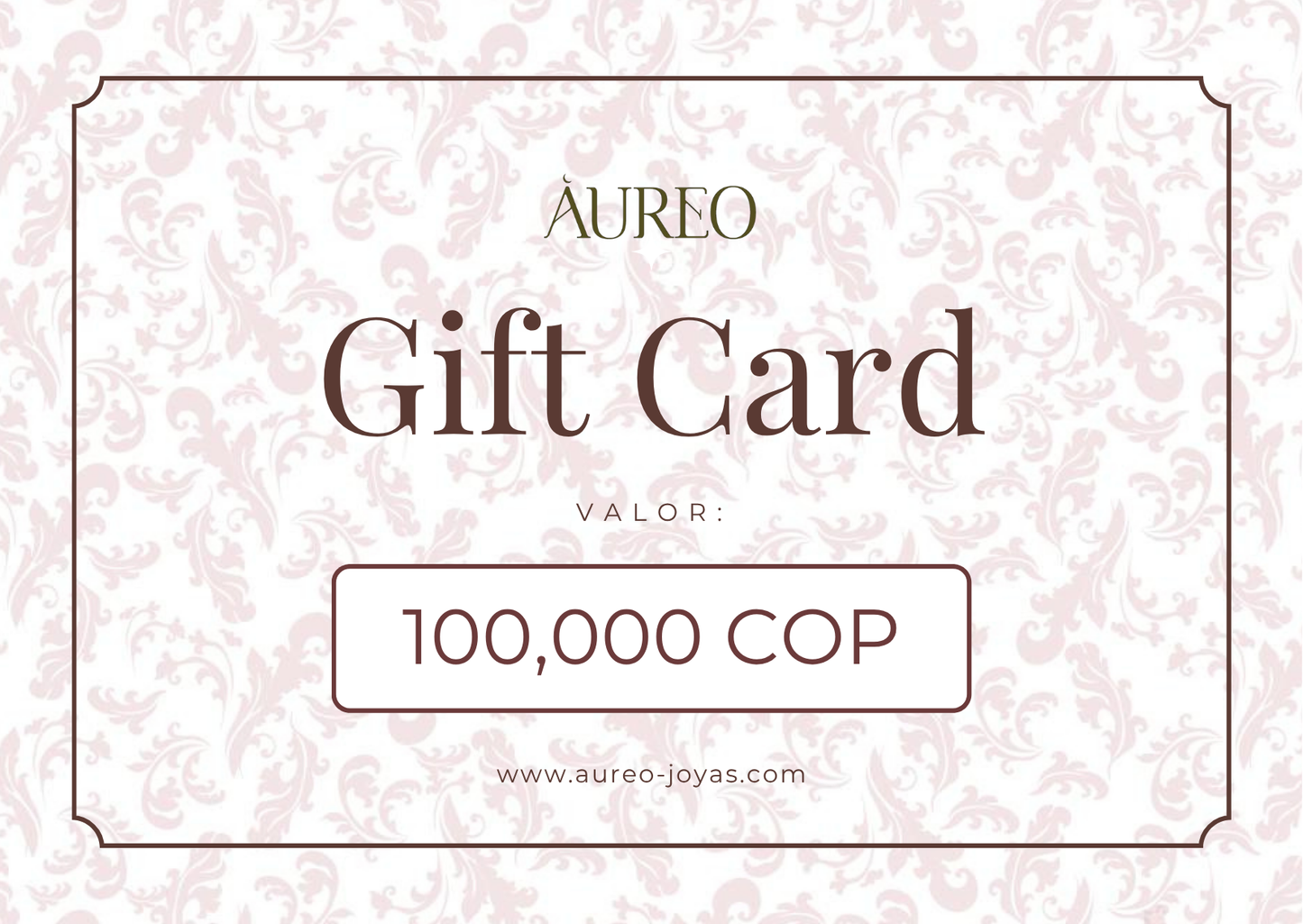 GIFT CARD ÁUREO