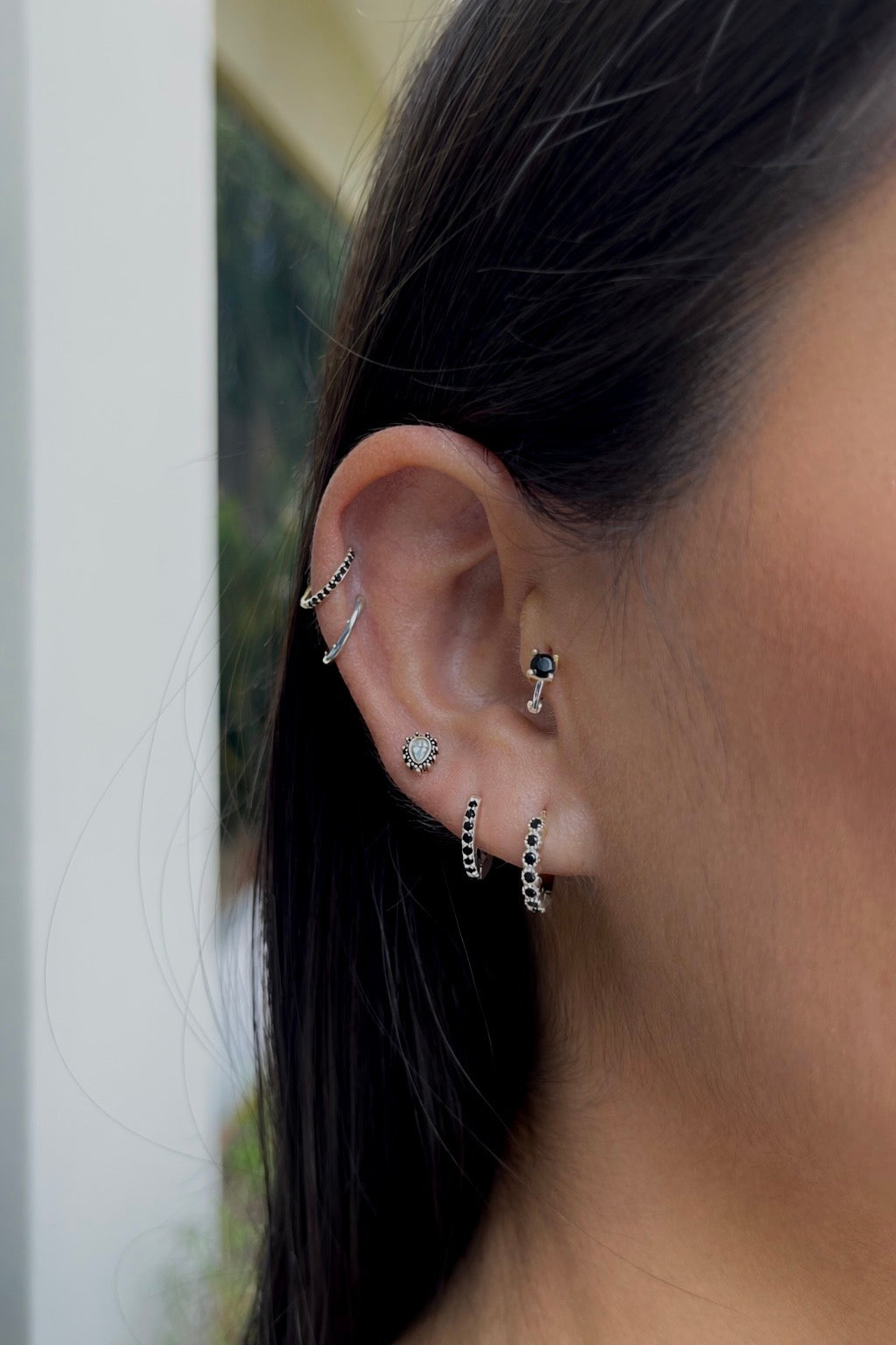 Bohemian drop piercing