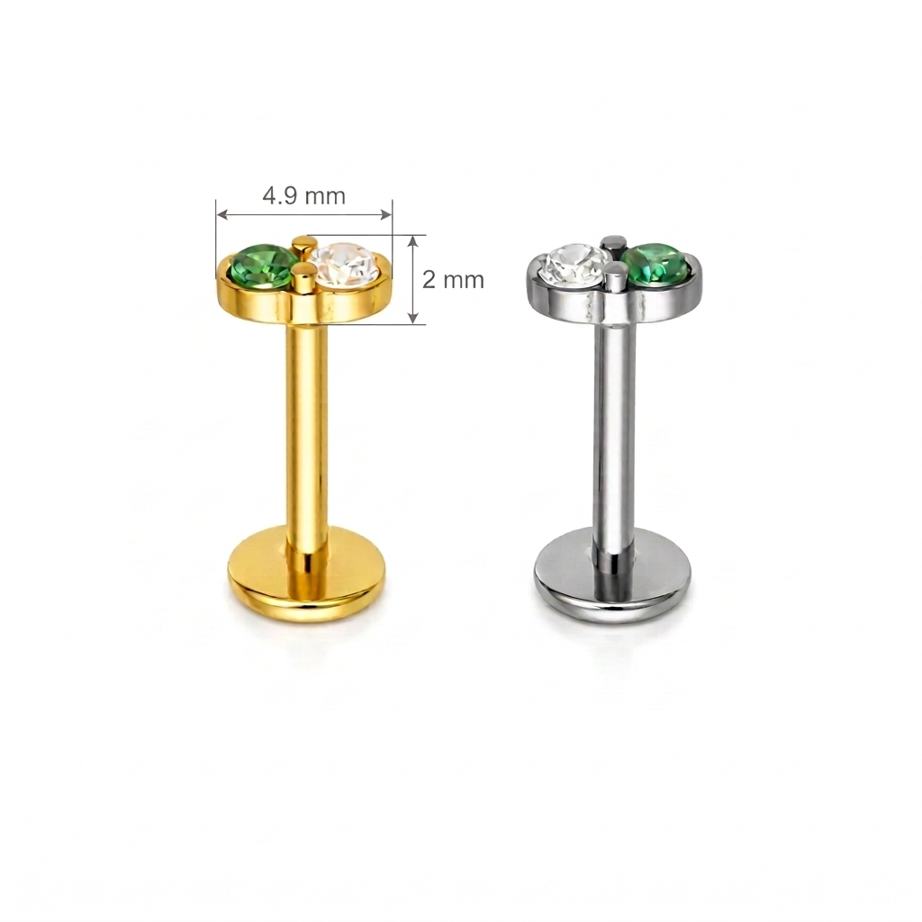 Iris spark doble piercing