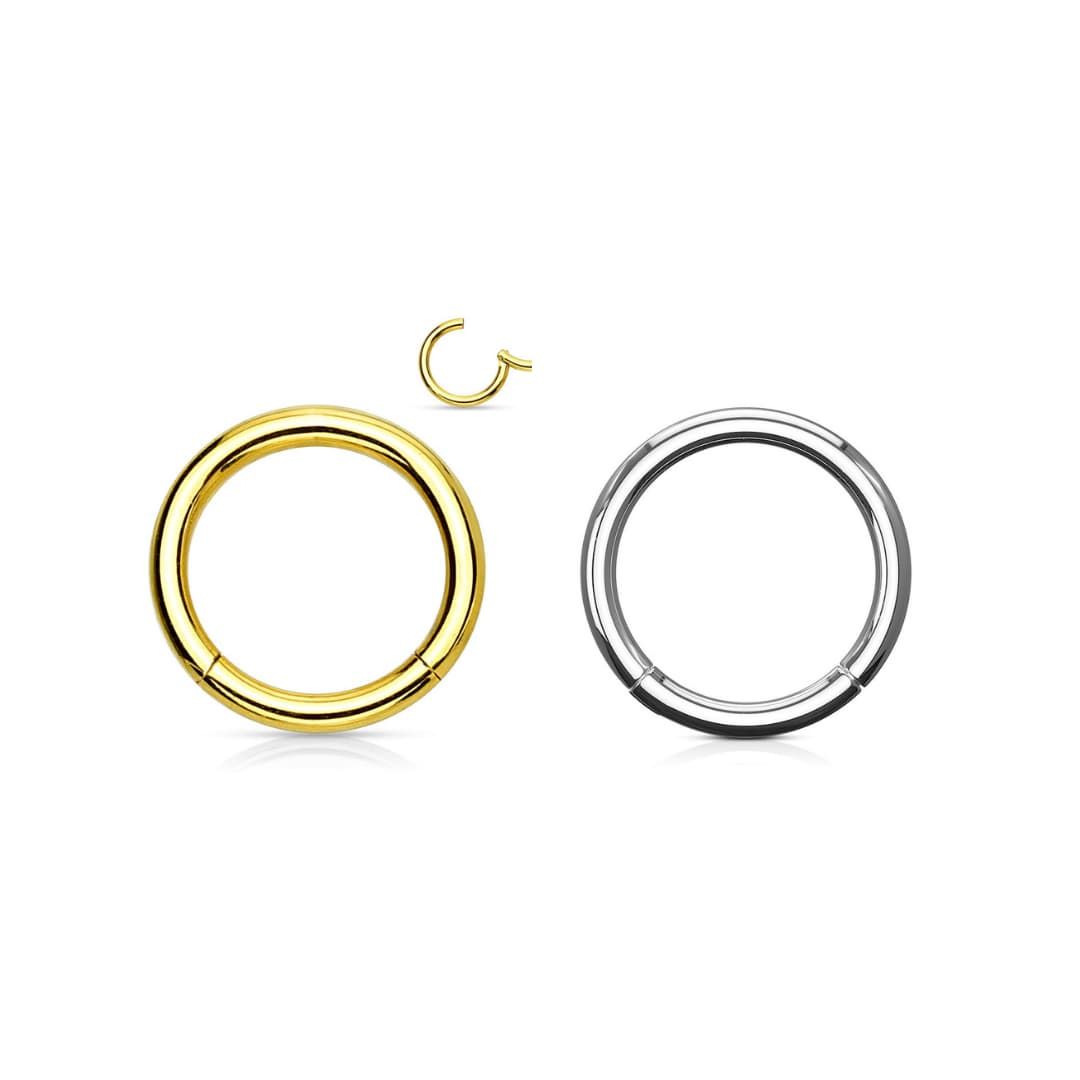 Plain ring titanio