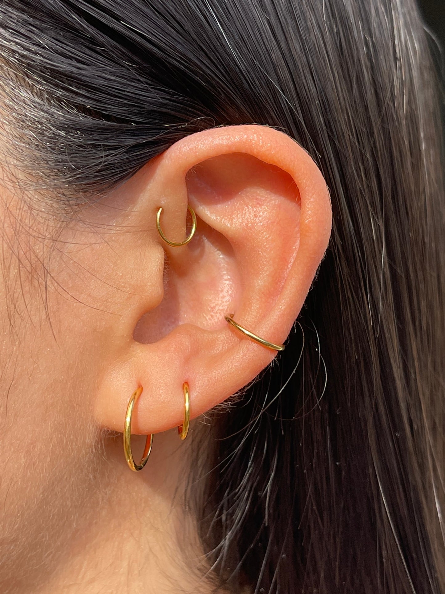Plain ring titanio