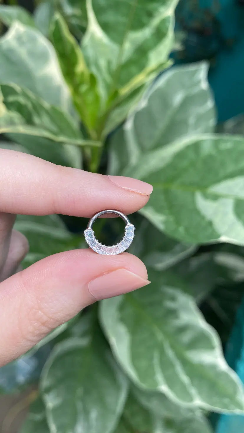Baguette Zirconia ring