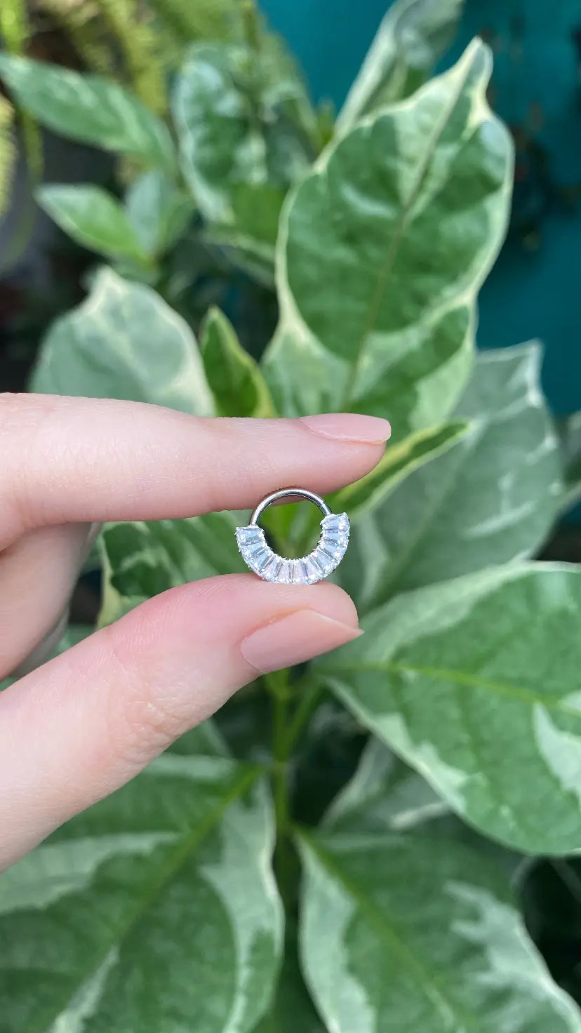 Baguette Zirconia ring