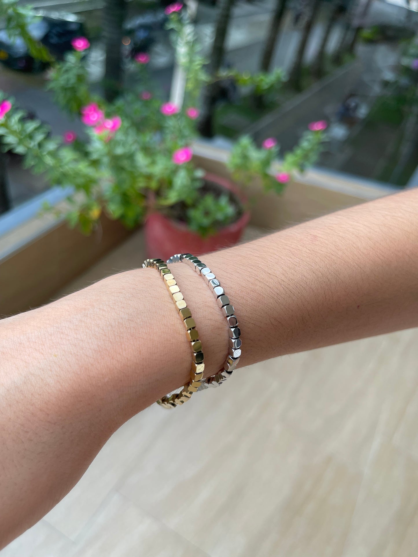 Pulsera cubos