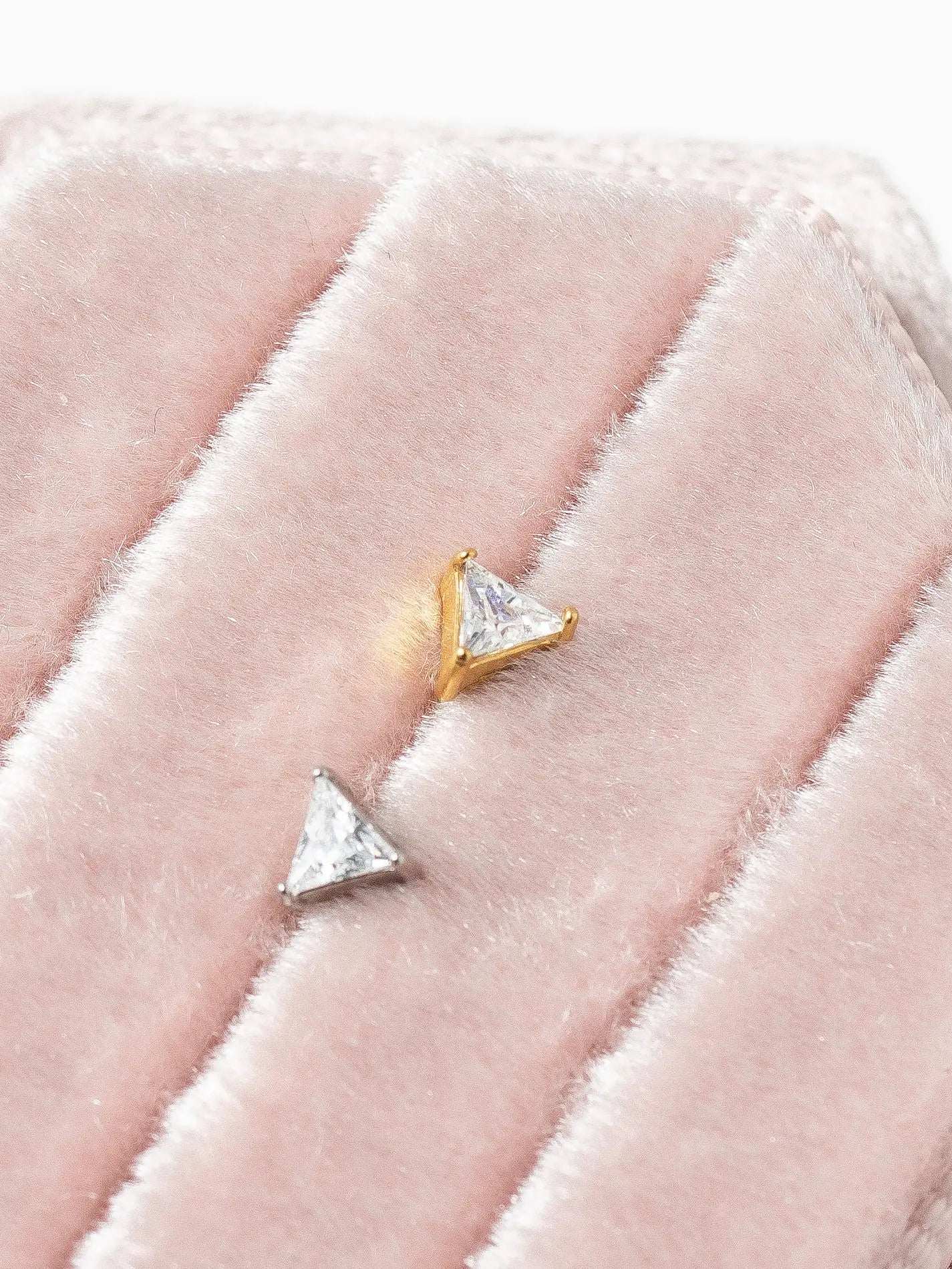 Triangle spark piercing