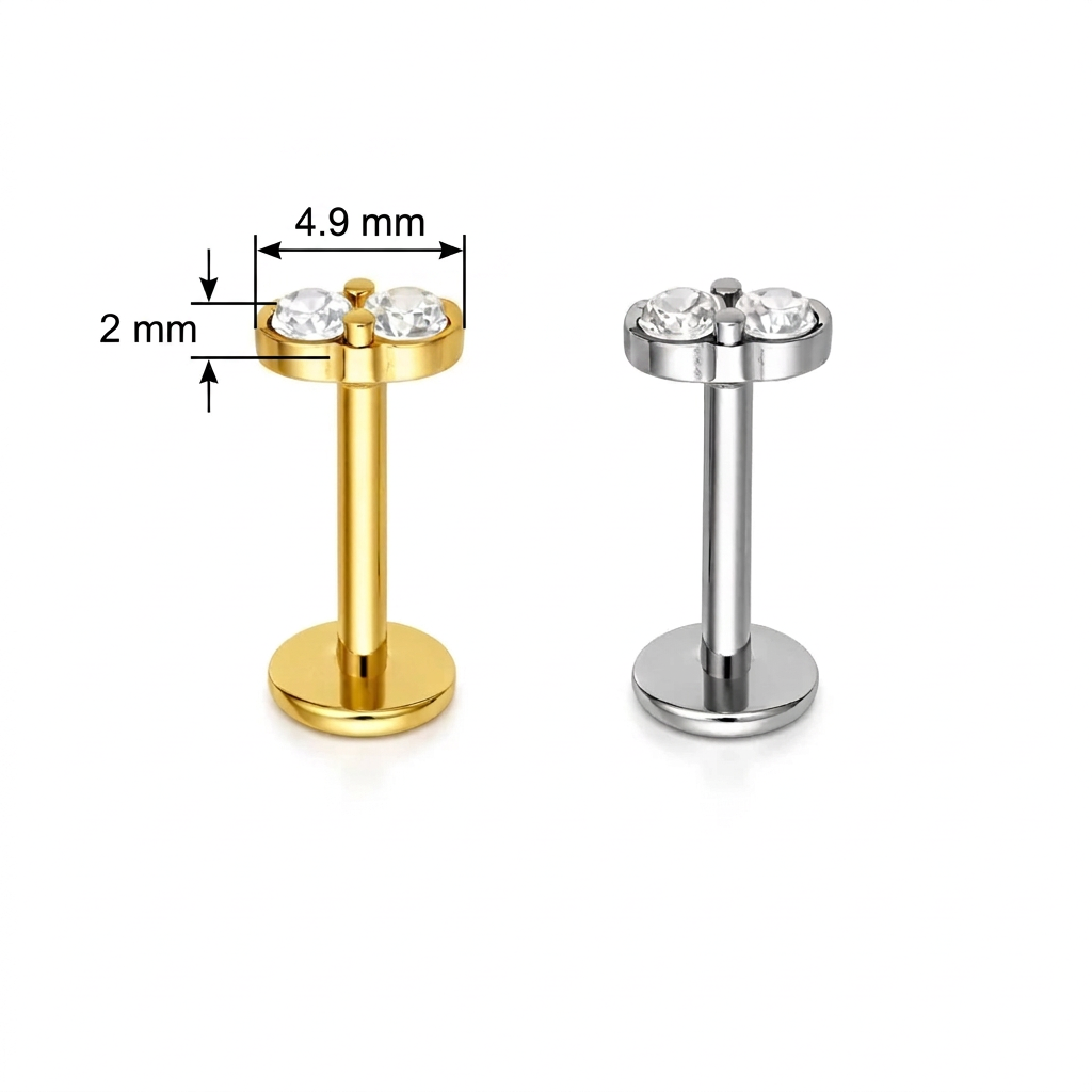 Spark doble piercing