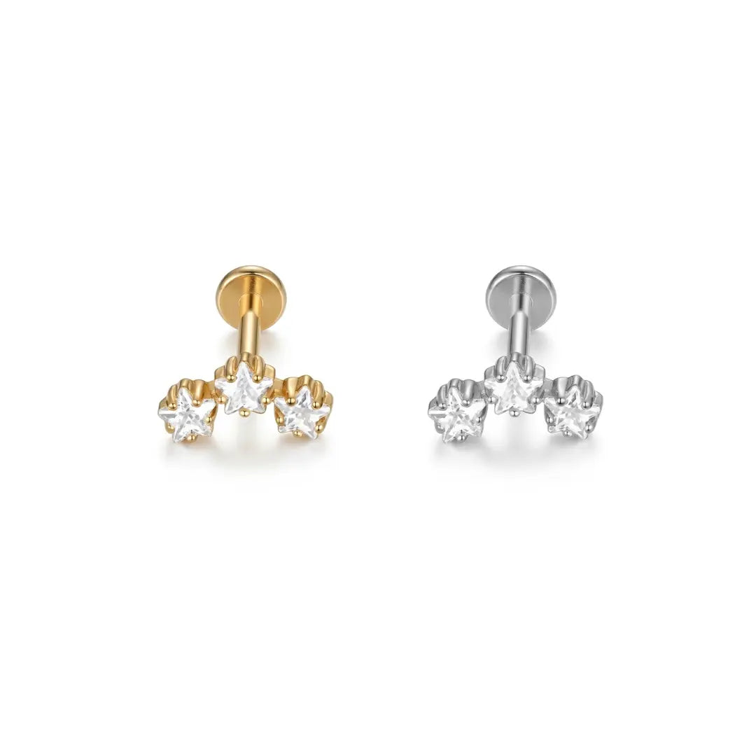 Twinkle trio piercing
