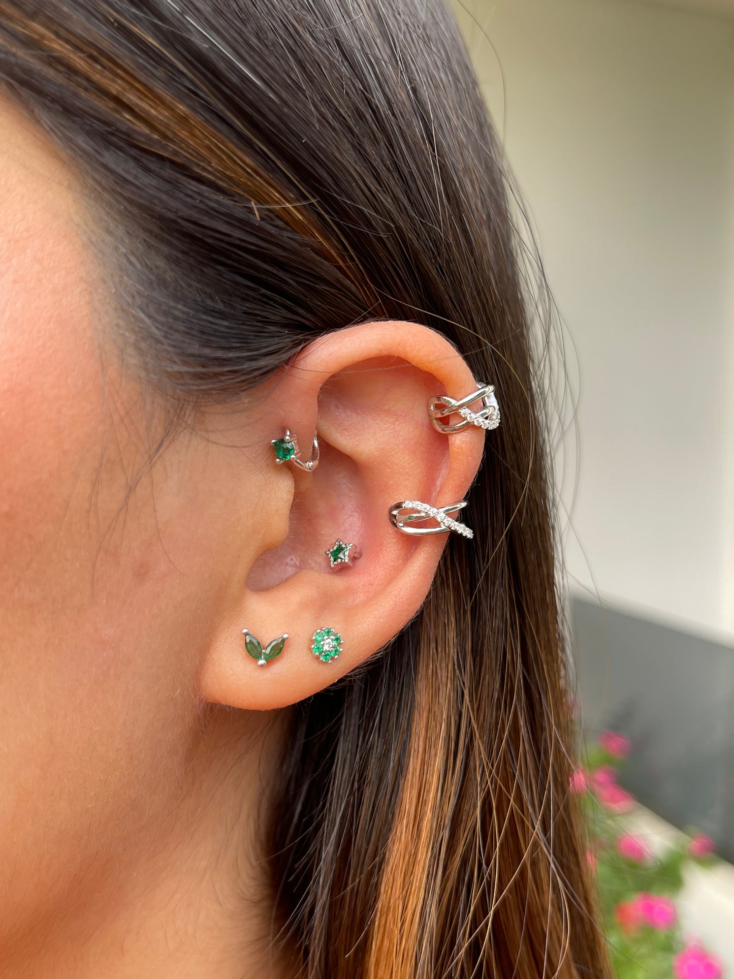 Braid ear cuff