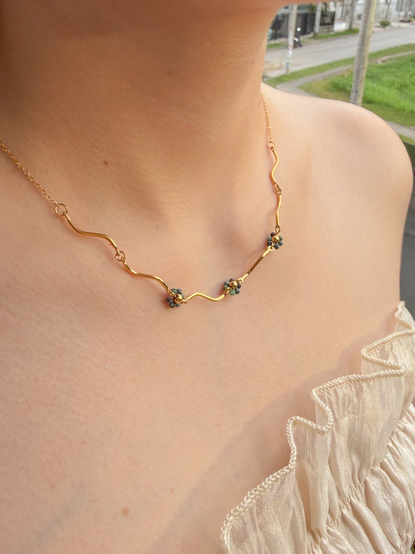 Olas de mar necklace