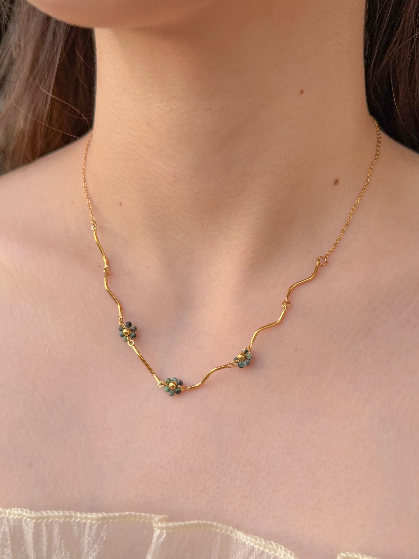 Olas de mar necklace