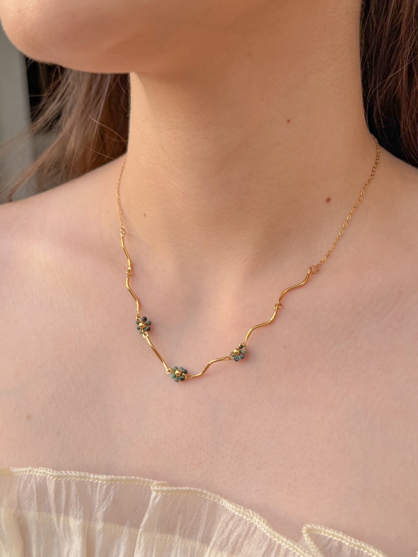 Olas de mar necklace